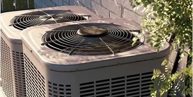 High-efficiency outdoor HVAC units